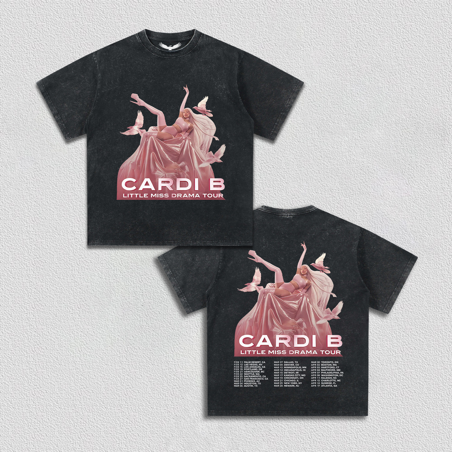 Cardi B Insipred Little Tour 2026 tee