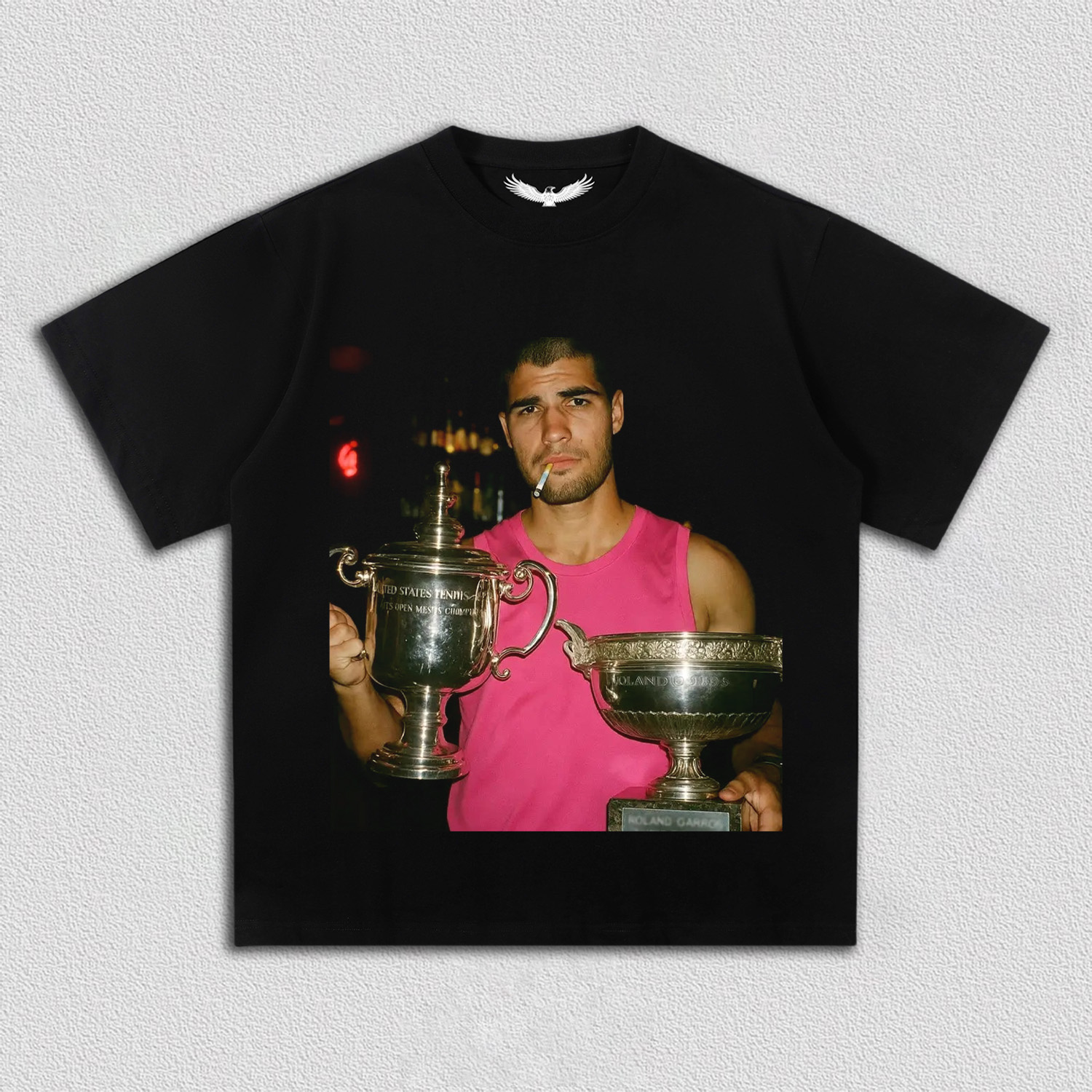 Carlos Alcaraz Champion Tee 4