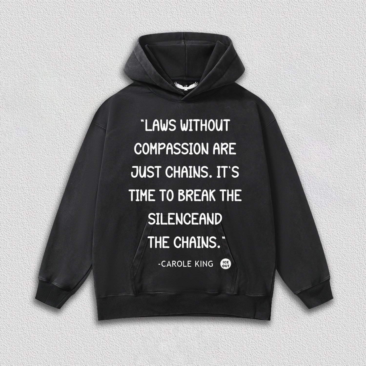 CAROLE KING ''ICE OUT'' TEE&HOODIE