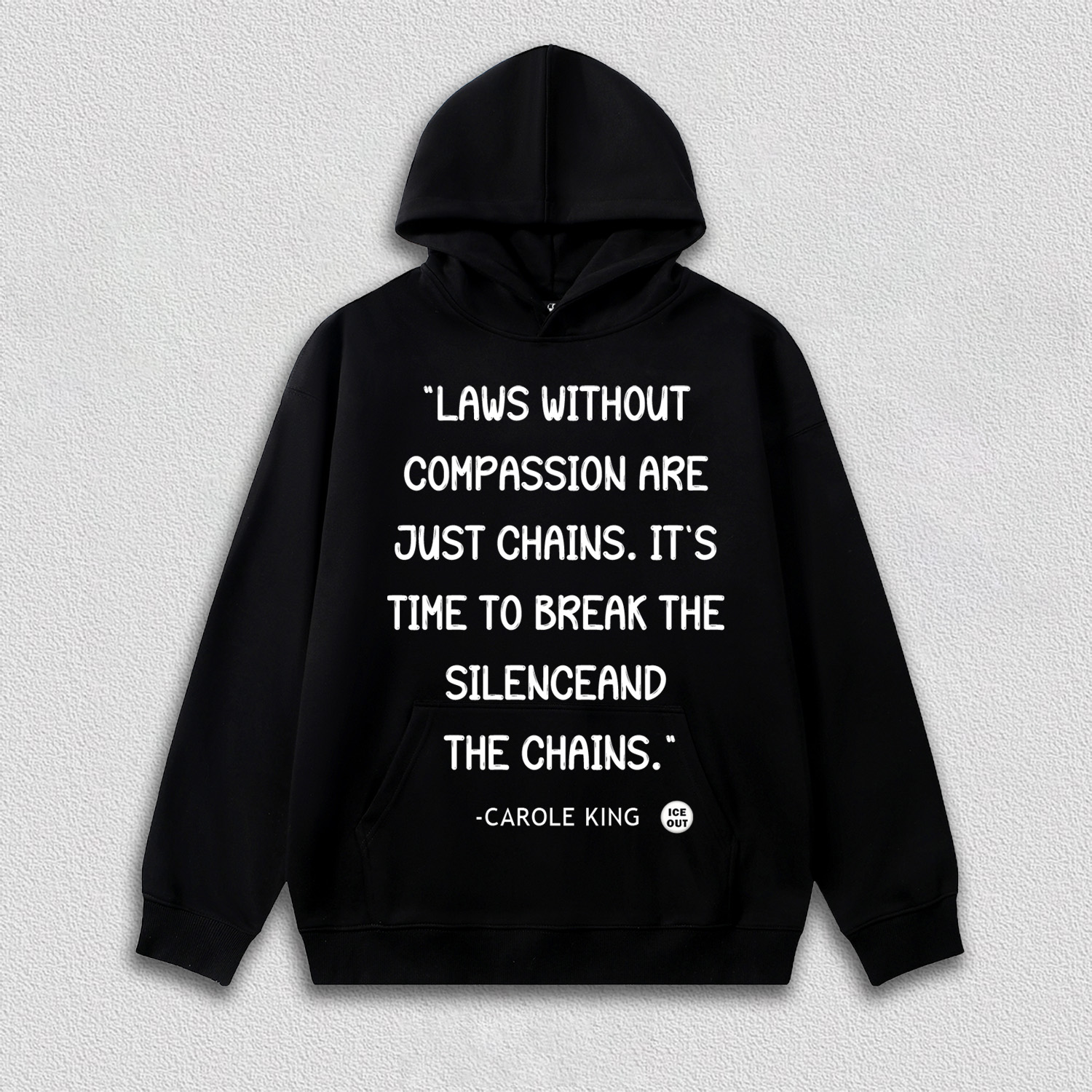 CAROLE KING ''ICE OUT'' TEE&HOODIE