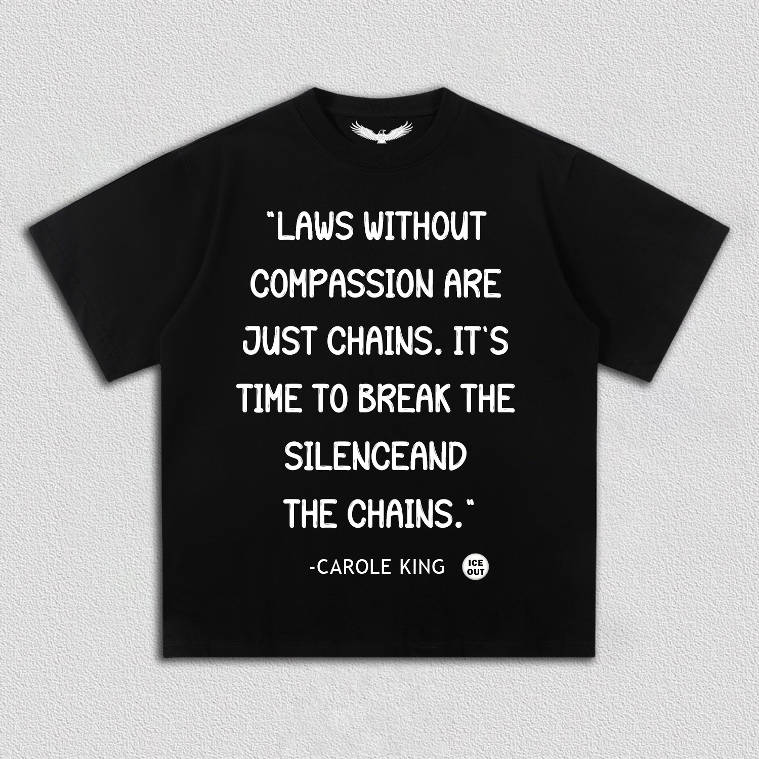 CAROLE KING ''ICE OUT'' TEE&HOODIE