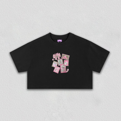 Christmas Collection Crop Tee-1