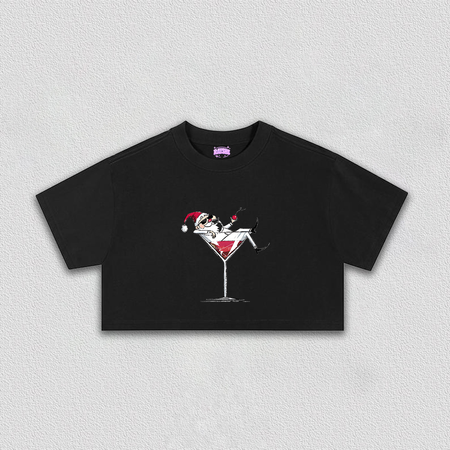Christmas Collection Crop Tee-2