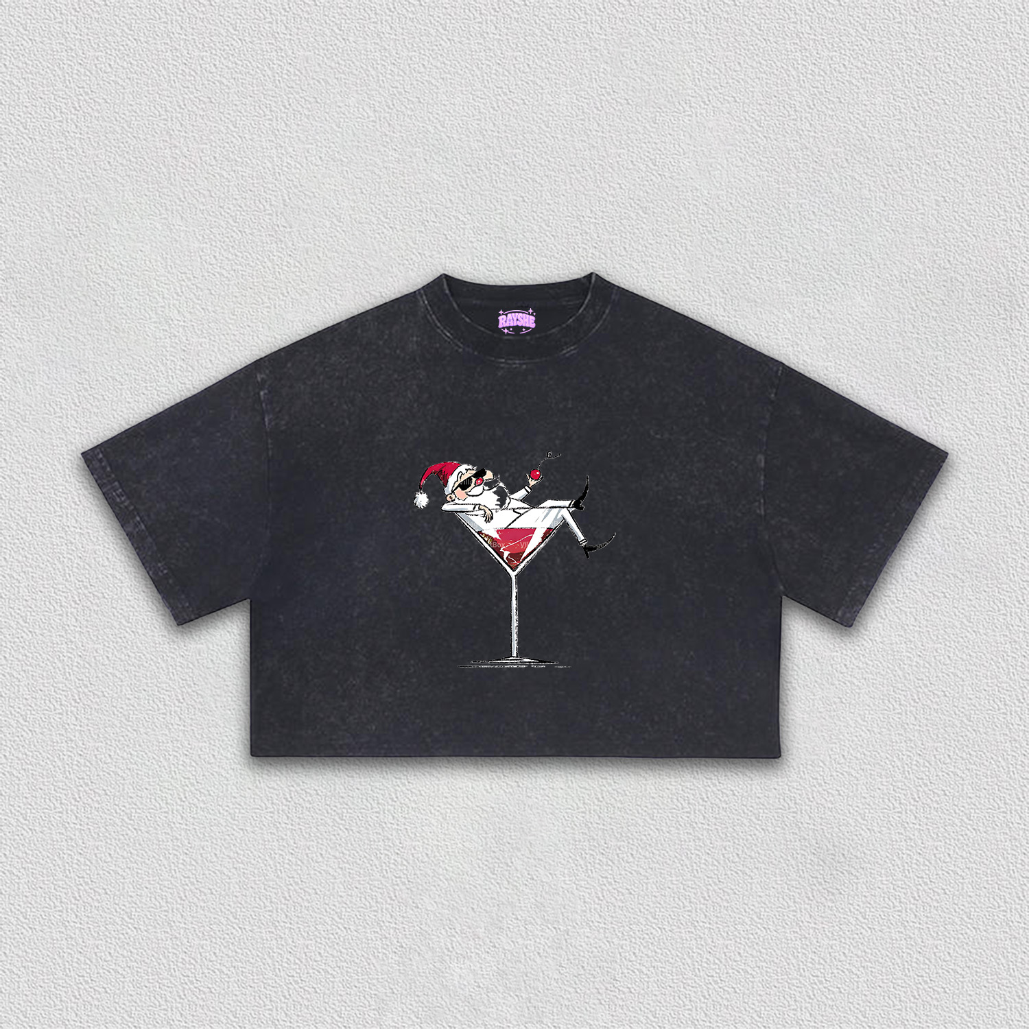 Christmas Collection Crop Tee-2