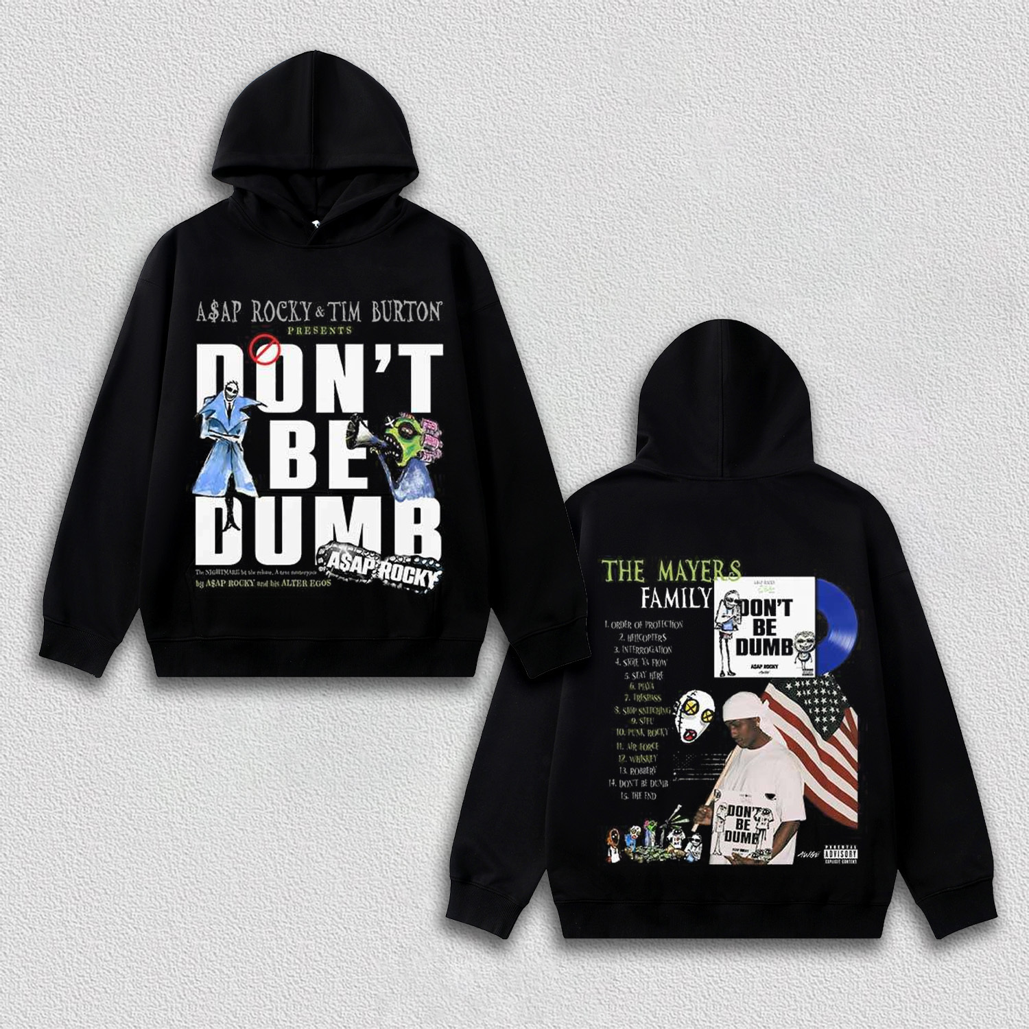 DONT BE DUMB A$AP ROCKY TEE V11