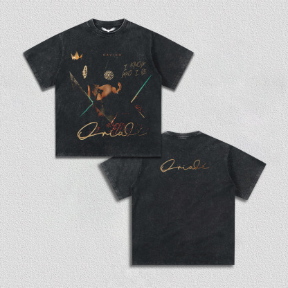 Davido I Know Who I Be Tee V1