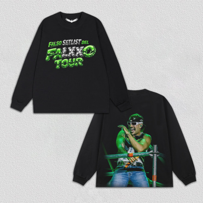 Feid FALSO SETLIST DEL FALXXO TOUR TEE
