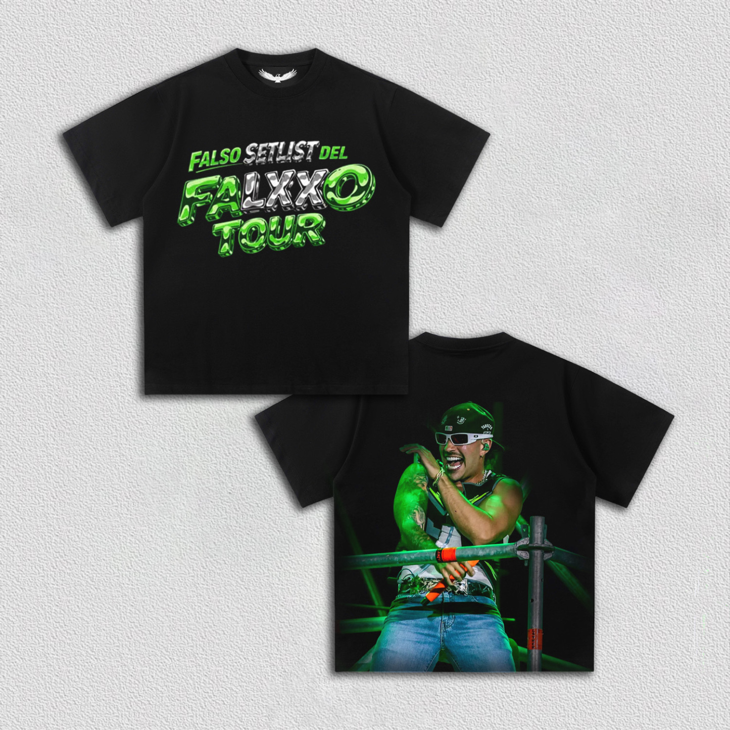 Feid FALSO SETLIST DEL FALXXO TOUR TEE