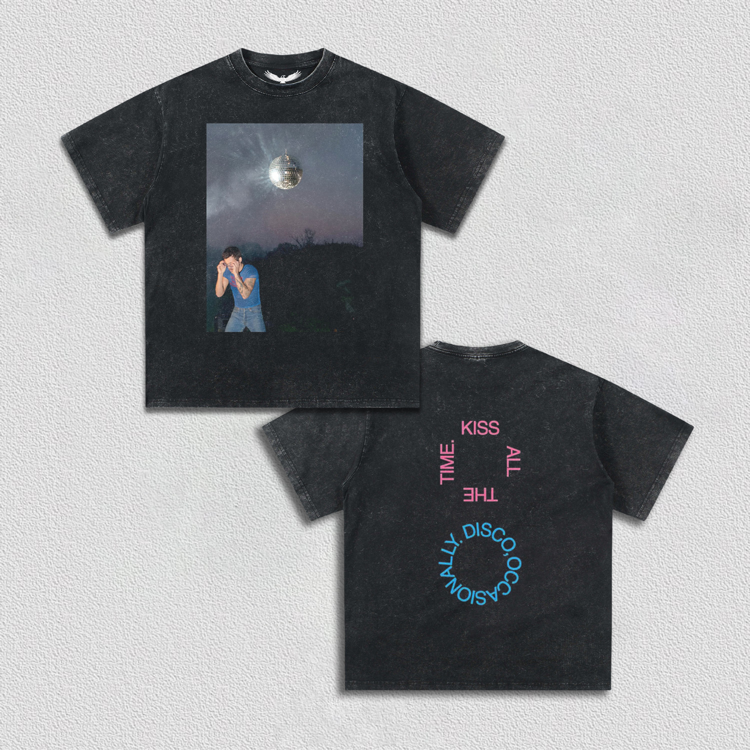 HARRY STYLES & KISS ALL THE TIME TEE&HOODIE 2.2