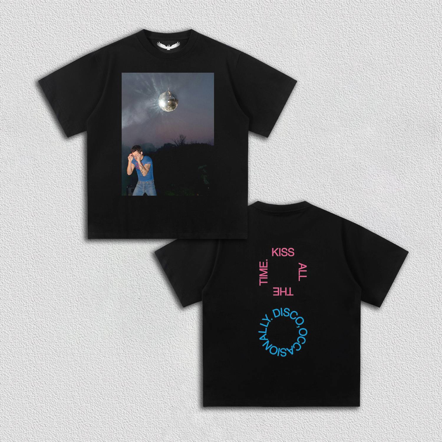 HARRY STYLES & KISS ALL THE TIME TEE&HOODIE 2.2