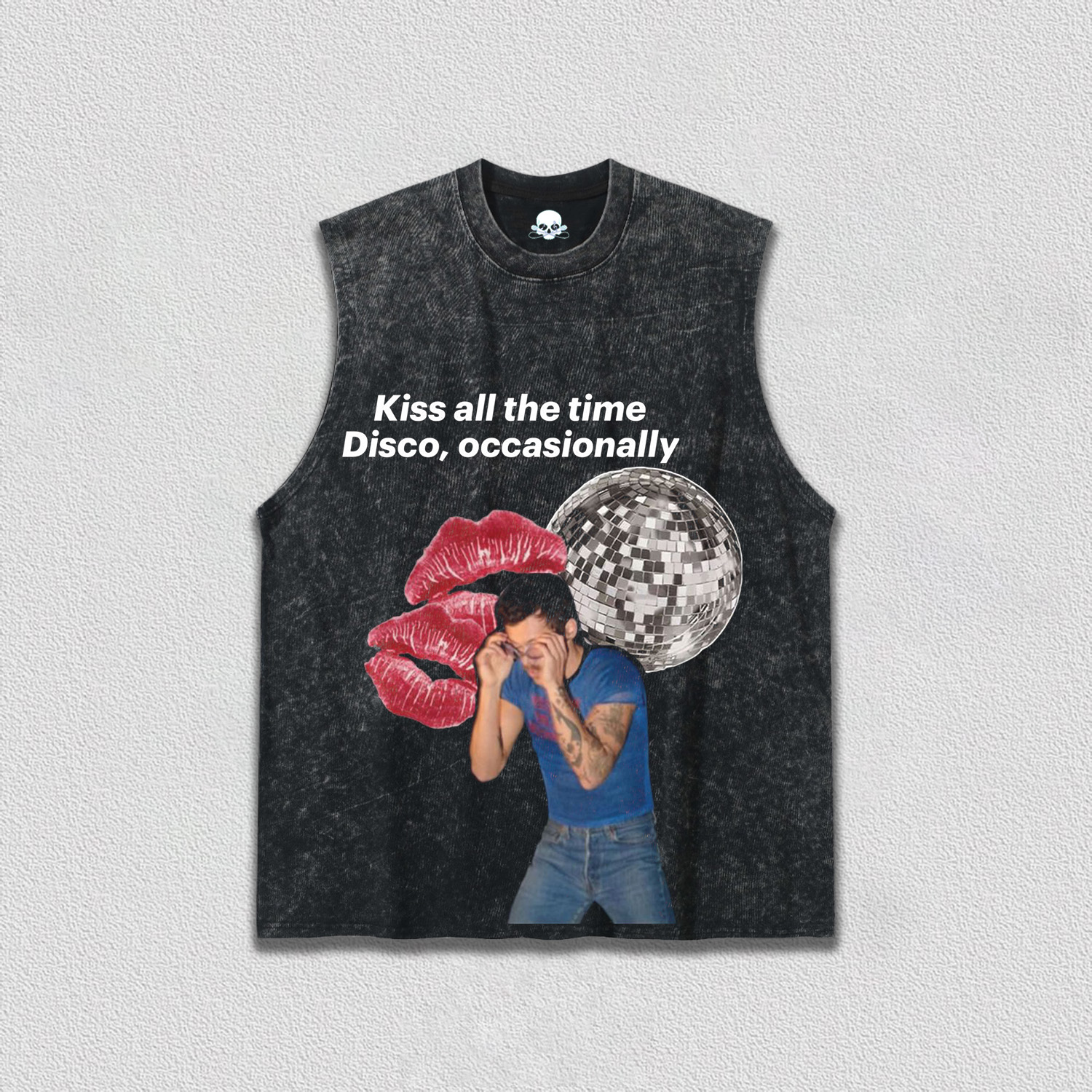 Harry styles kattdo TEE V7