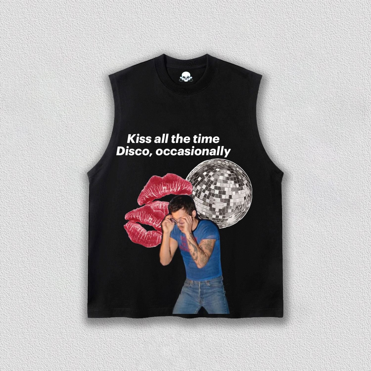 Harry styles kattdo TEE V7