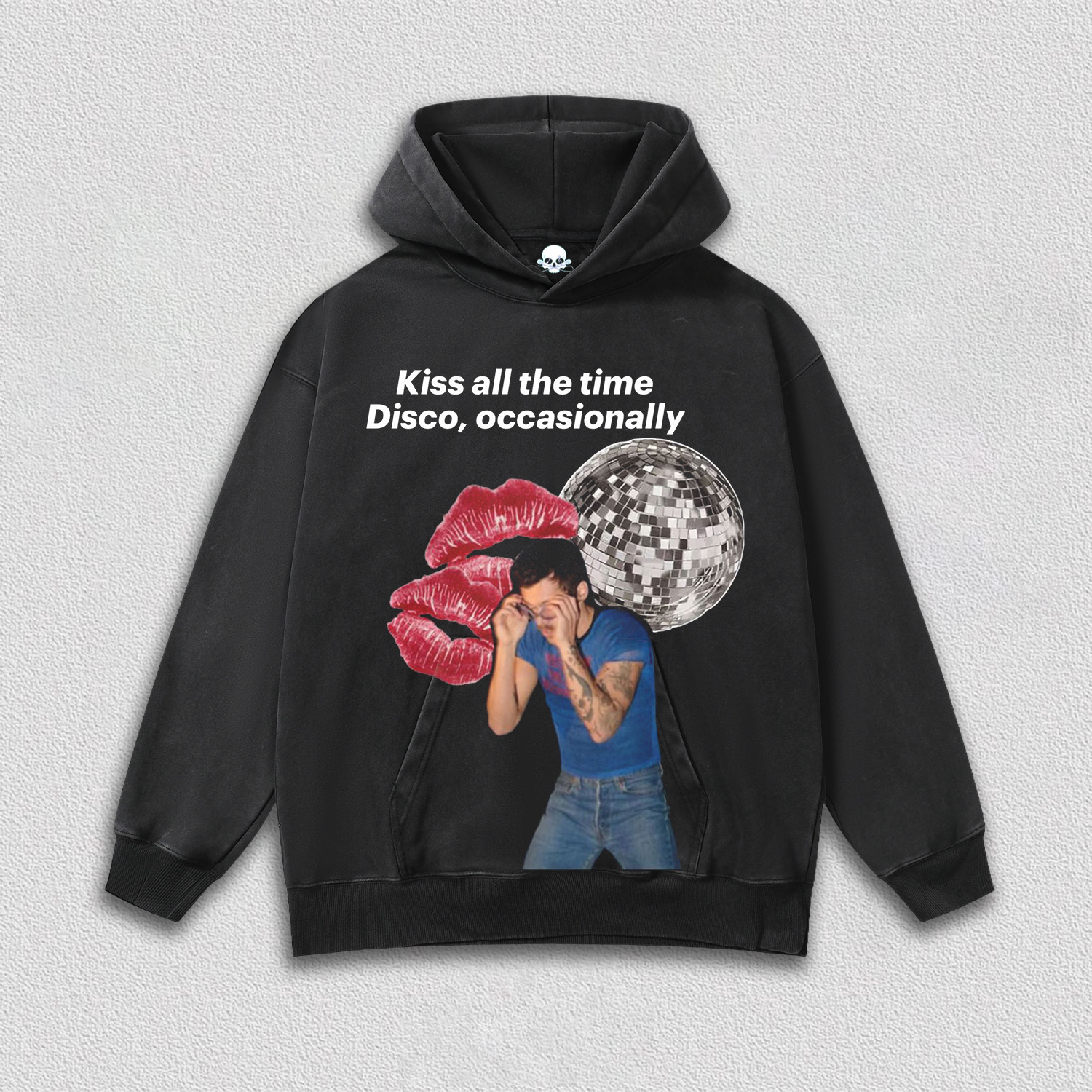 Harry styles kattdo TEE V7