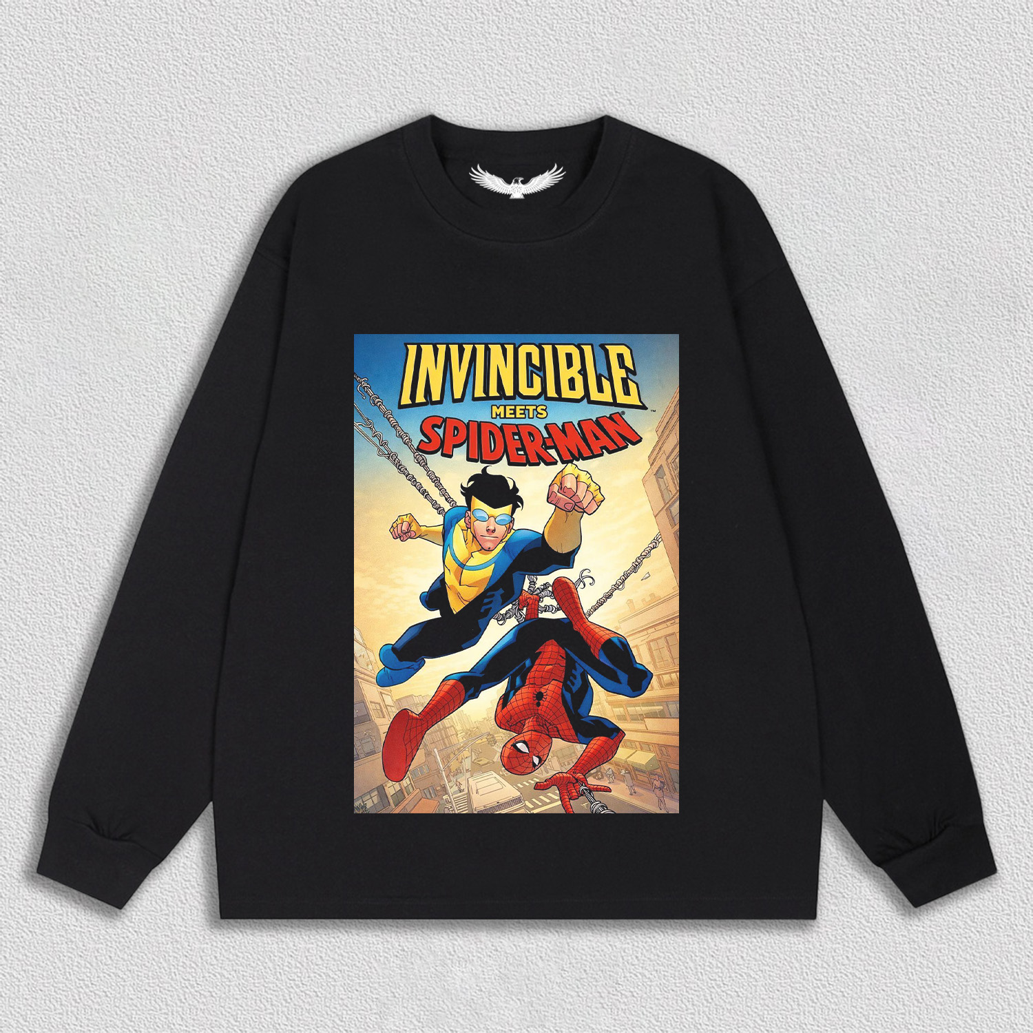 INVINCIBLE MEET SPIDEMAN tee