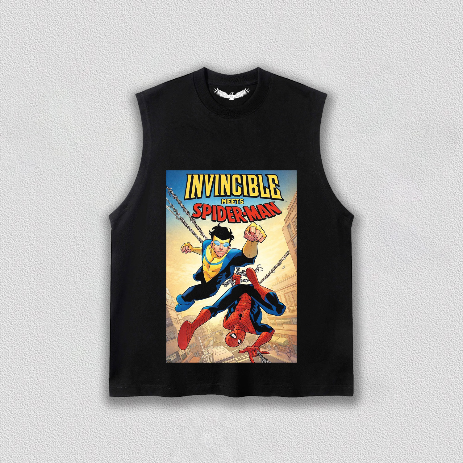 INVINCIBLE MEET SPIDEMAN tee
