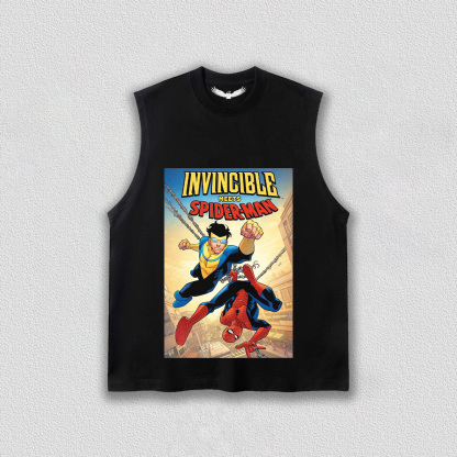 INVINCIBLE MEET SPIDEMAN tee