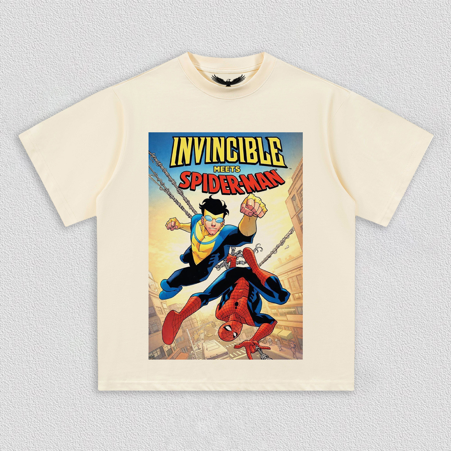 INVINCIBLE MEET SPIDEMAN tee
