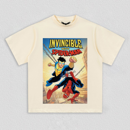 INVINCIBLE MEET SPIDEMAN tee