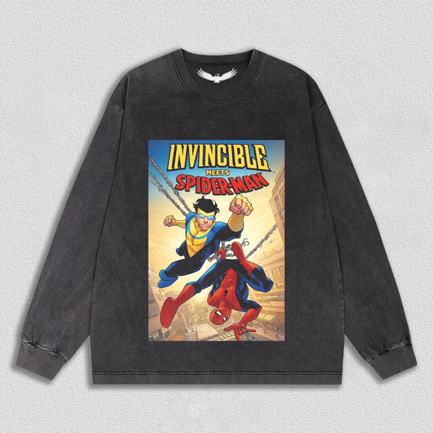 INVINCIBLE MEET SPIDEMAN tee