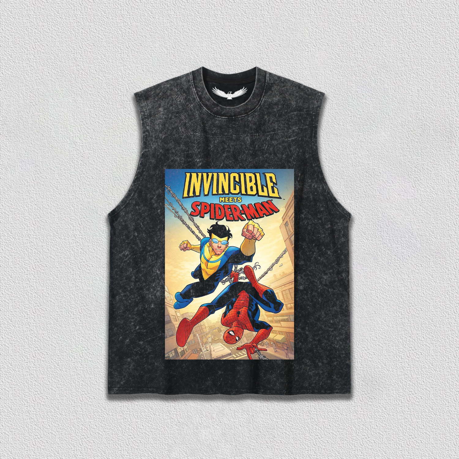 INVINCIBLE MEET SPIDEMAN tee