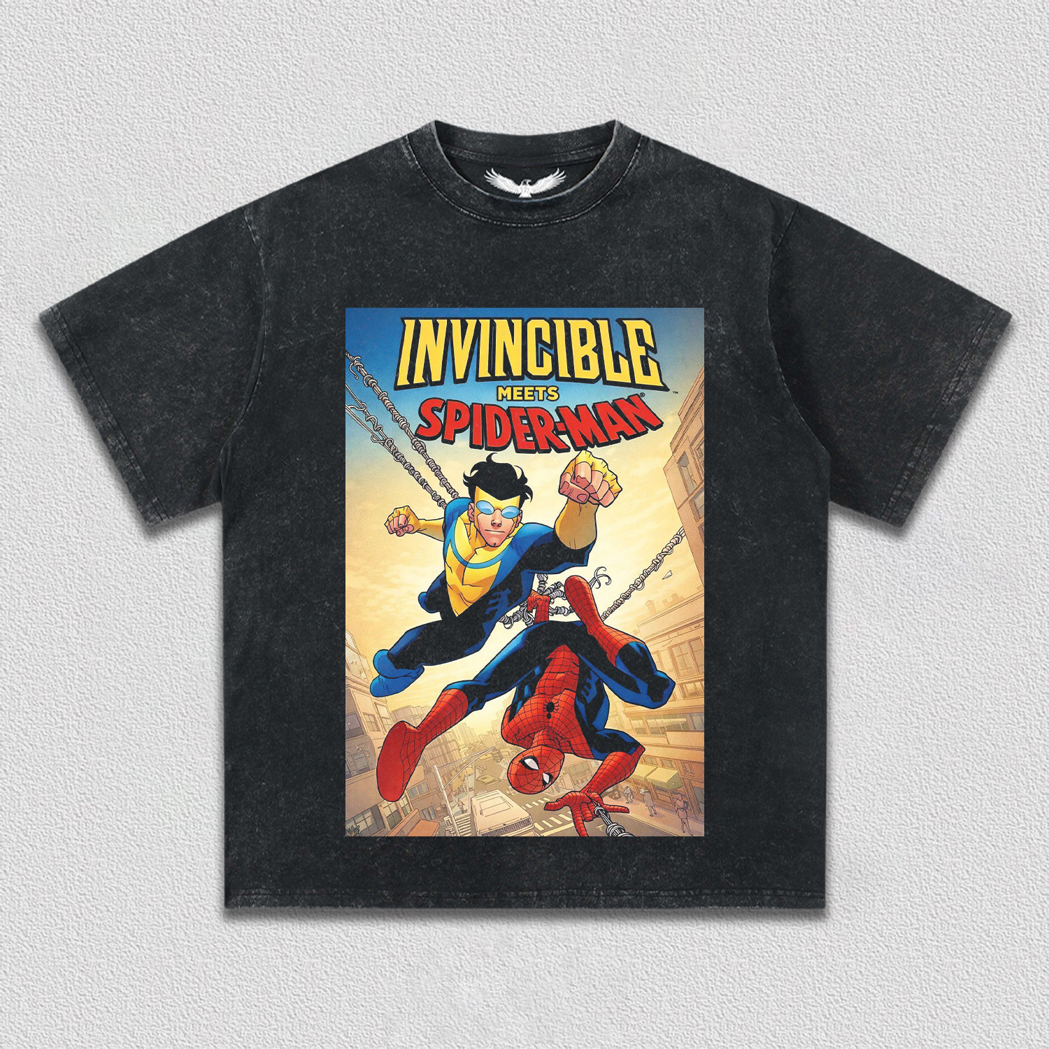 INVINCIBLE MEET SPIDEMAN tee