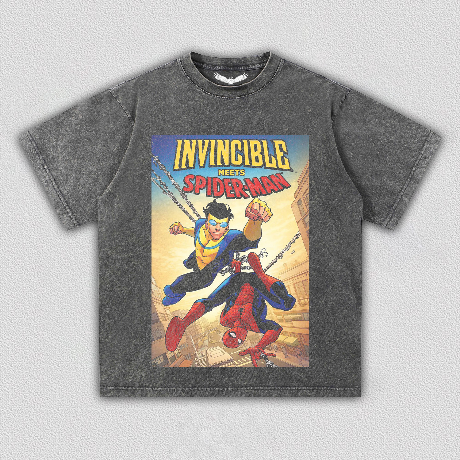 INVINCIBLE MEET SPIDEMAN tee