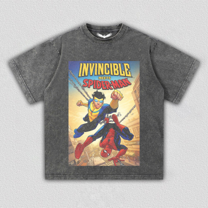 INVINCIBLE MEET SPIDEMAN tee