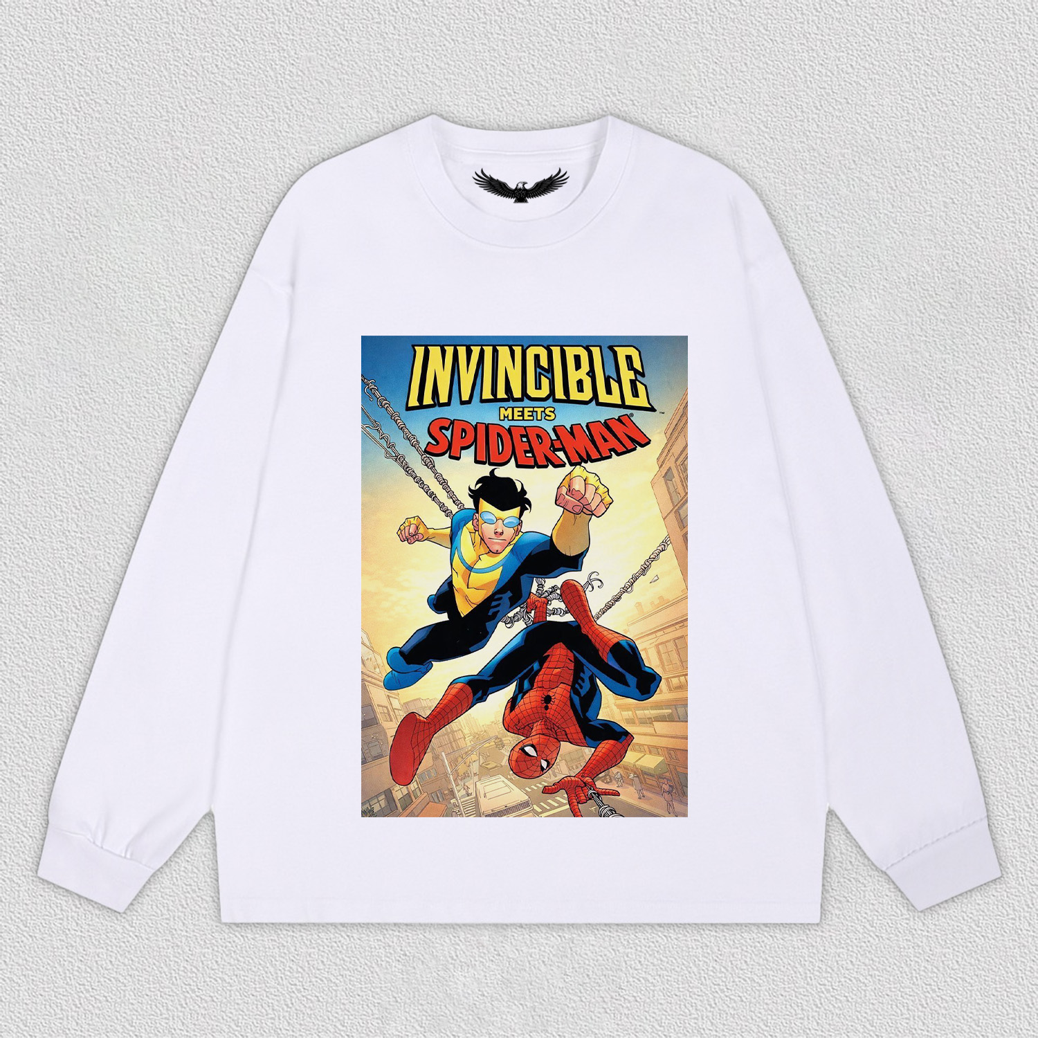 INVINCIBLE MEET SPIDEMAN tee