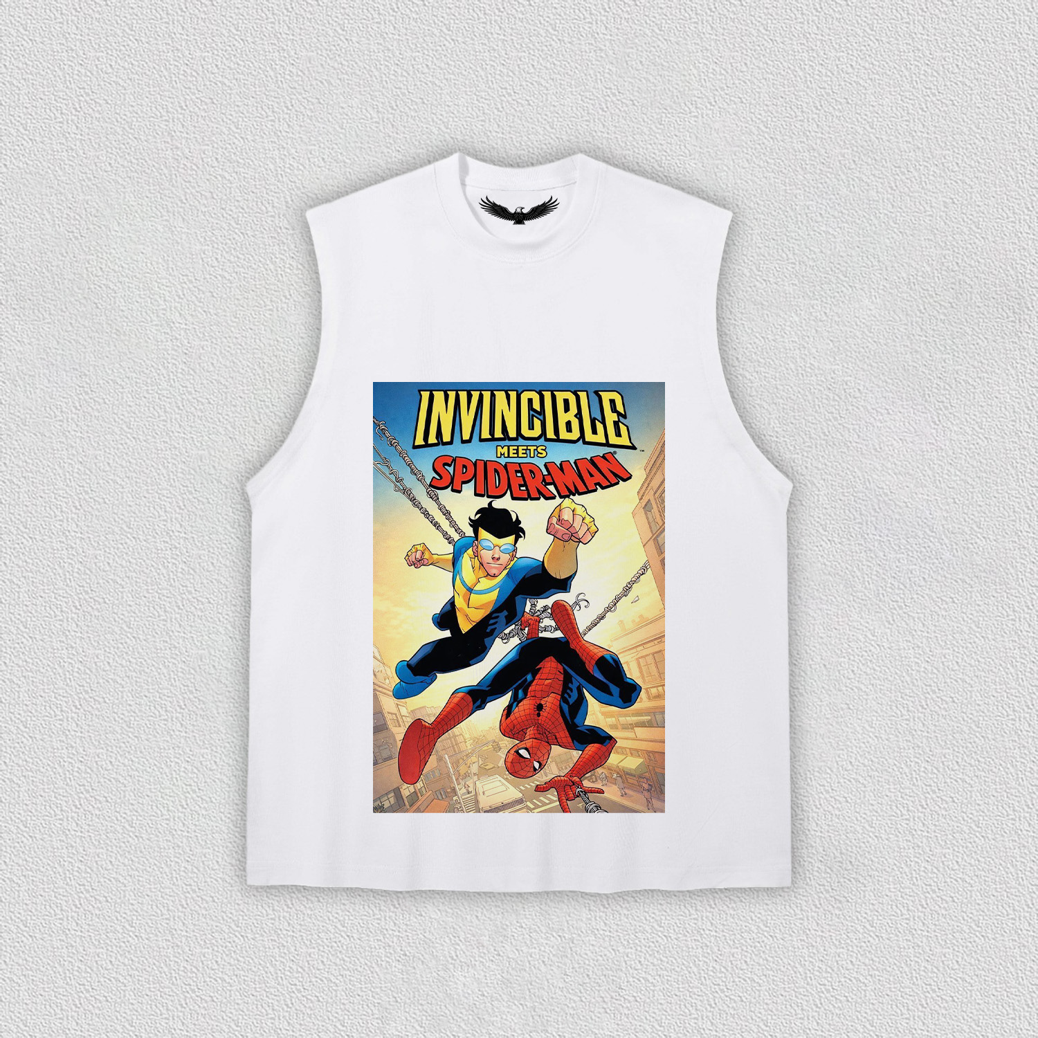 INVINCIBLE MEET SPIDEMAN tee