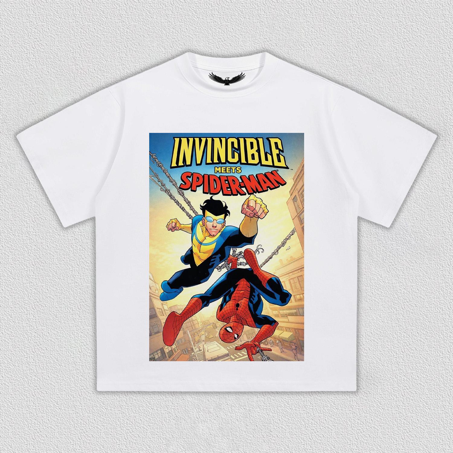 INVINCIBLE MEET SPIDEMAN tee