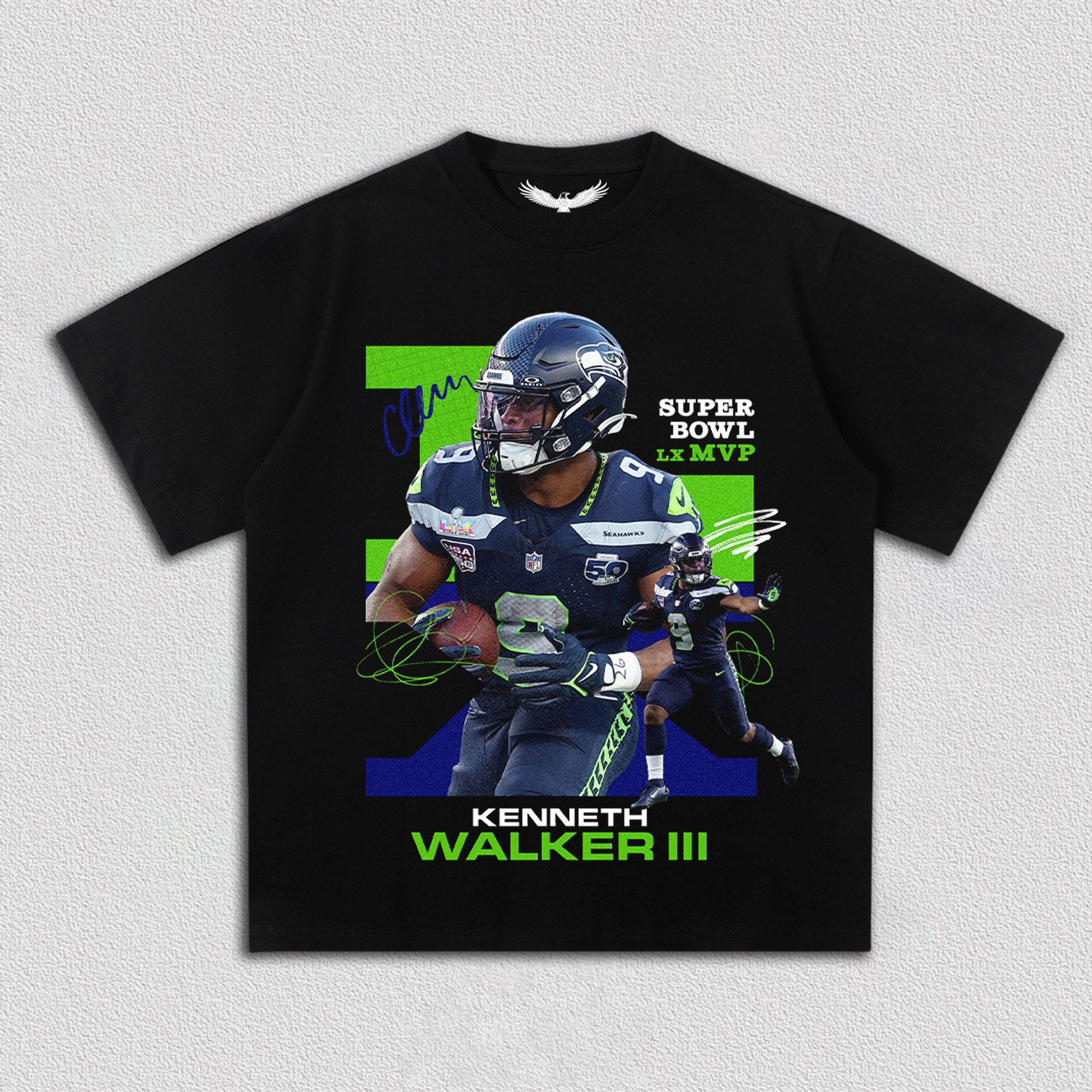 Kenneth Walker III MVP  TEE&HOODIE