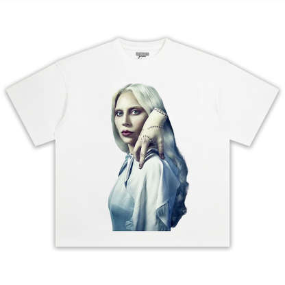 LADY GAGA & WEDNESDAY TEE