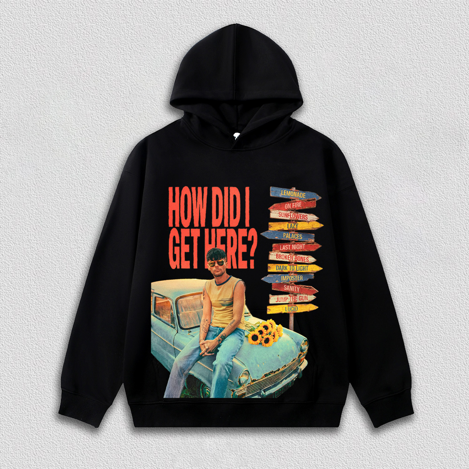 Louis Tomlinson How Did I Get Here? Tee 2.0