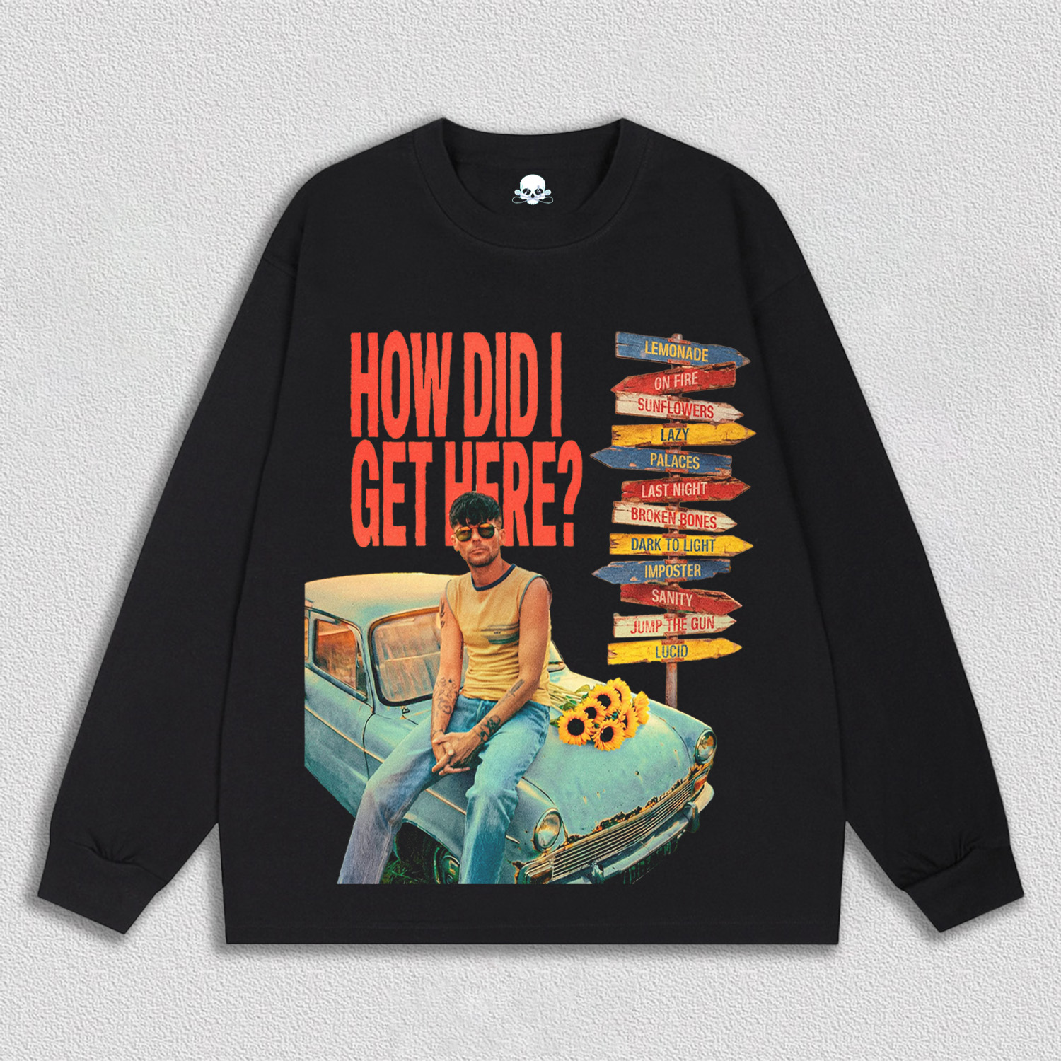 Louis Tomlinson How Did I Get Here? Tee 2.0