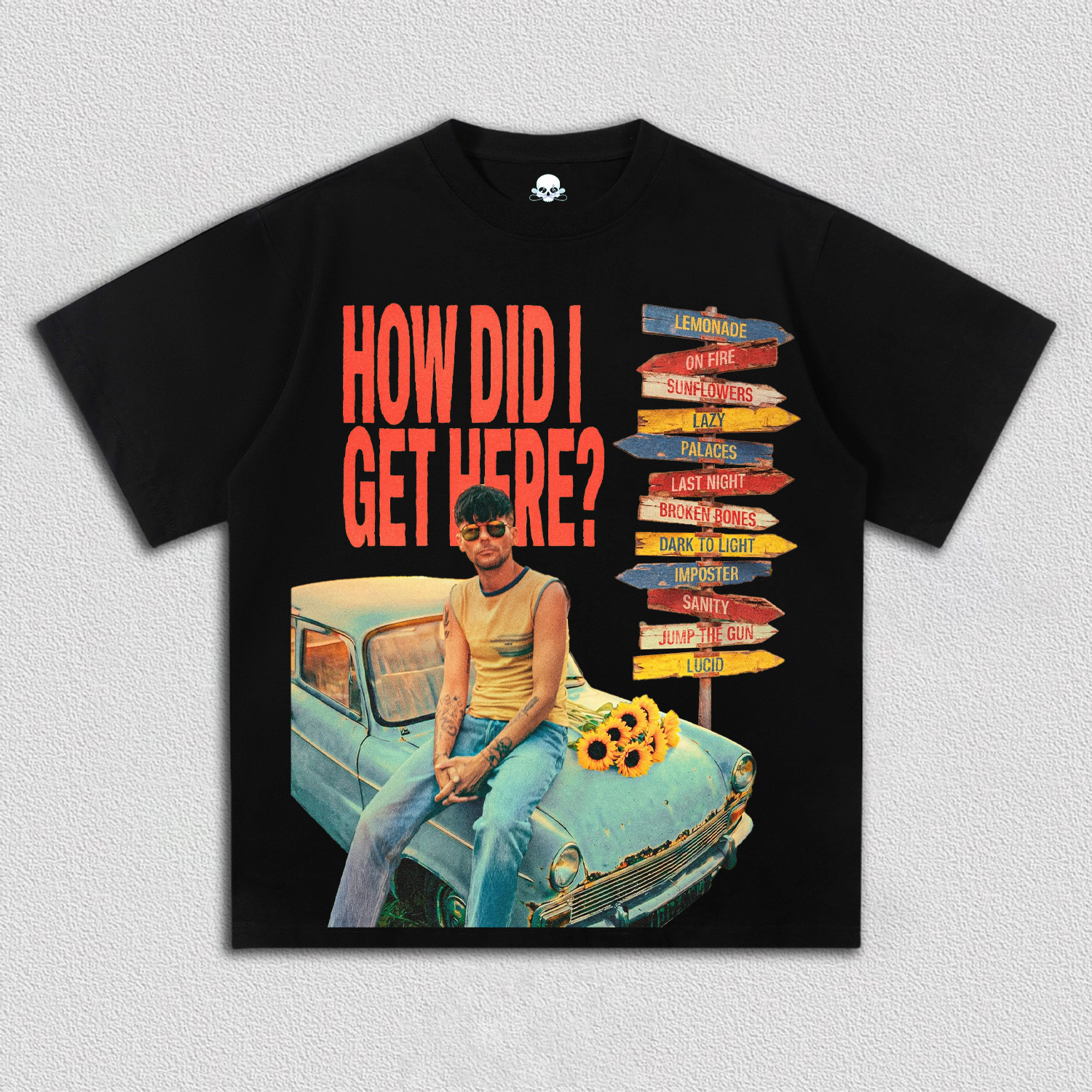 Louis Tomlinson How Did I Get Here? Tee 2.0