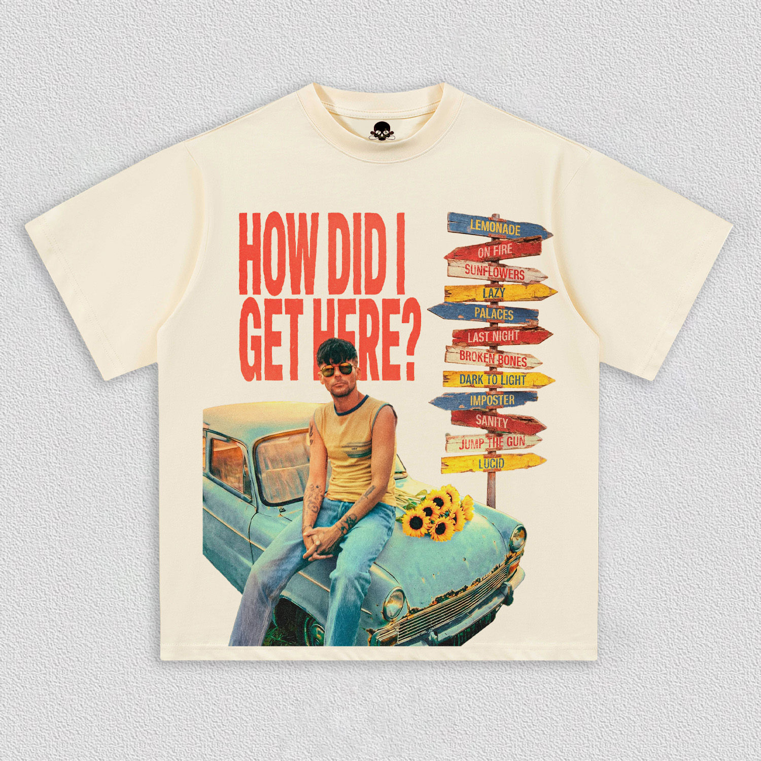 Louis Tomlinson How Did I Get Here? Tee 2.0