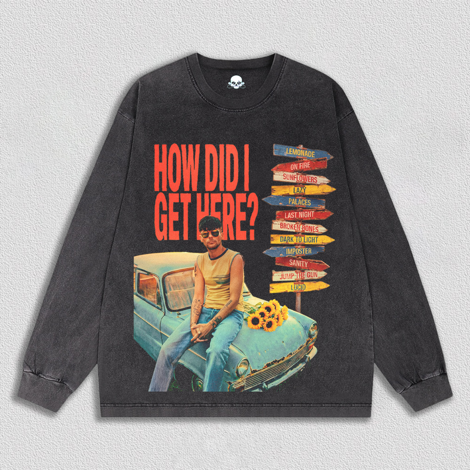 Louis Tomlinson How Did I Get Here? Tee 2.0