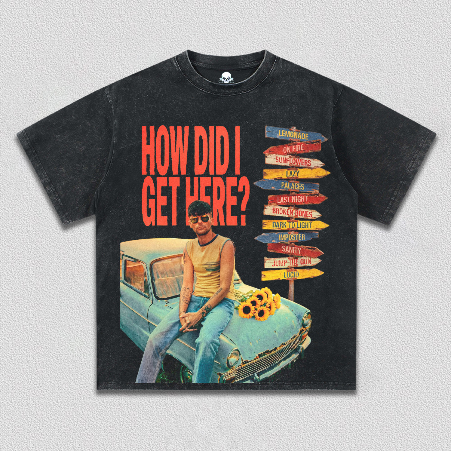 Louis Tomlinson How Did I Get Here? Tee 2.0