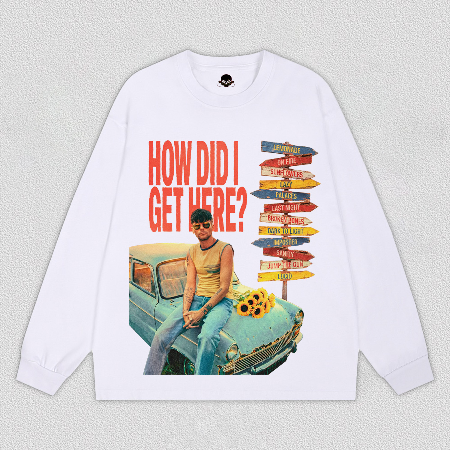 Louis Tomlinson How Did I Get Here? Tee 2.0