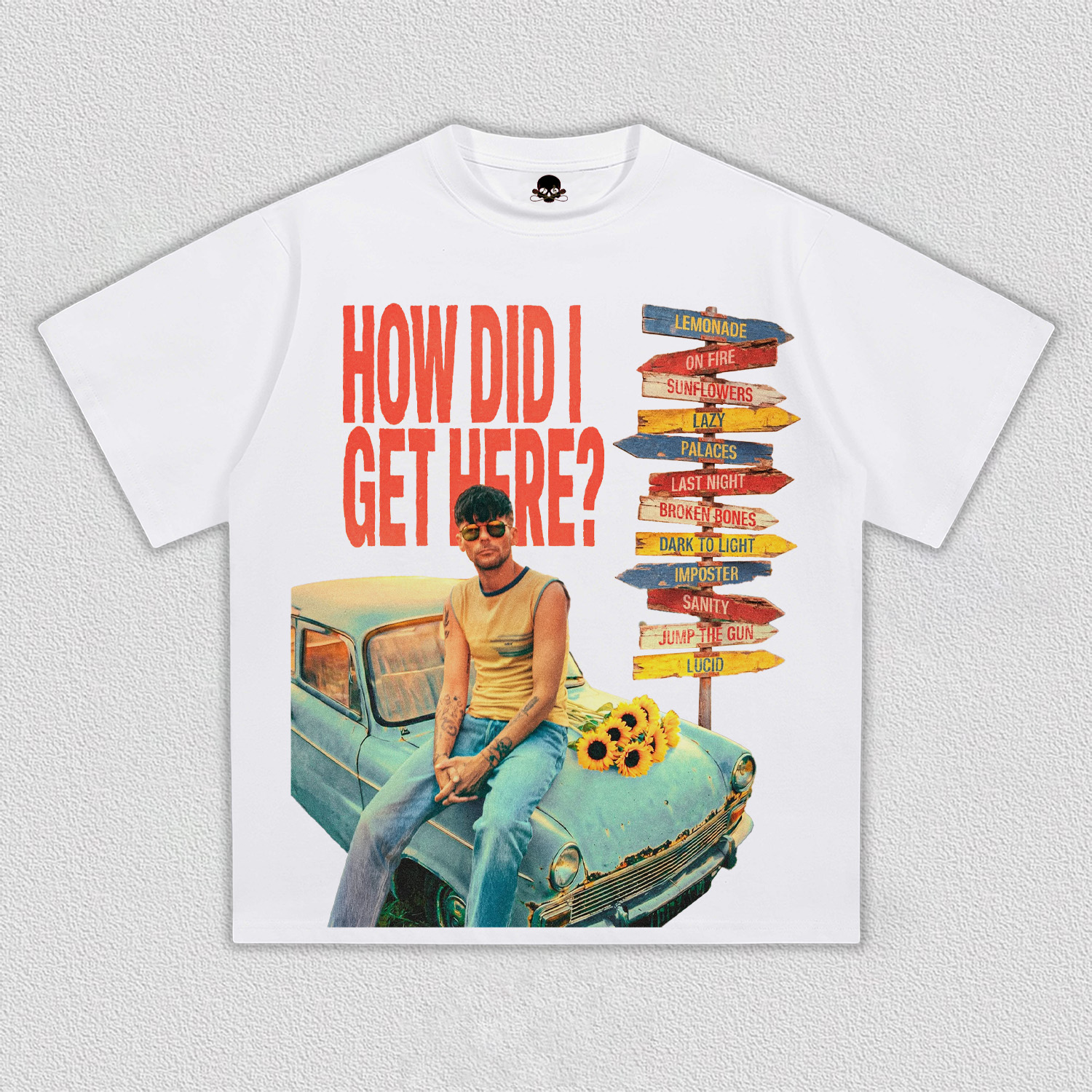 Louis Tomlinson How Did I Get Here? Tee 2.0