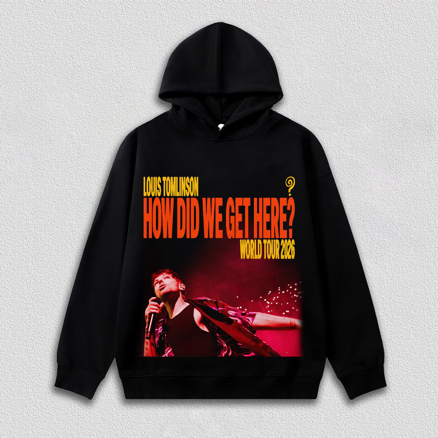 Louis Tomlinson How Did I Get Here tour tee