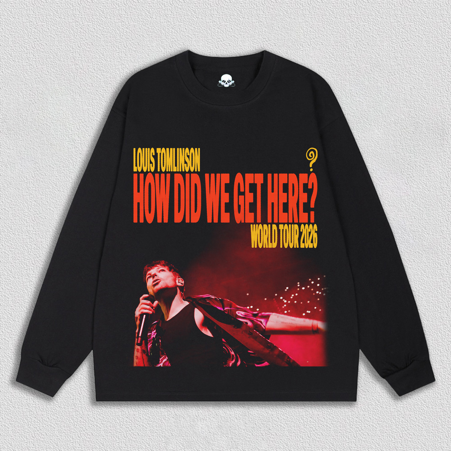 Louis Tomlinson How Did I Get Here tour tee