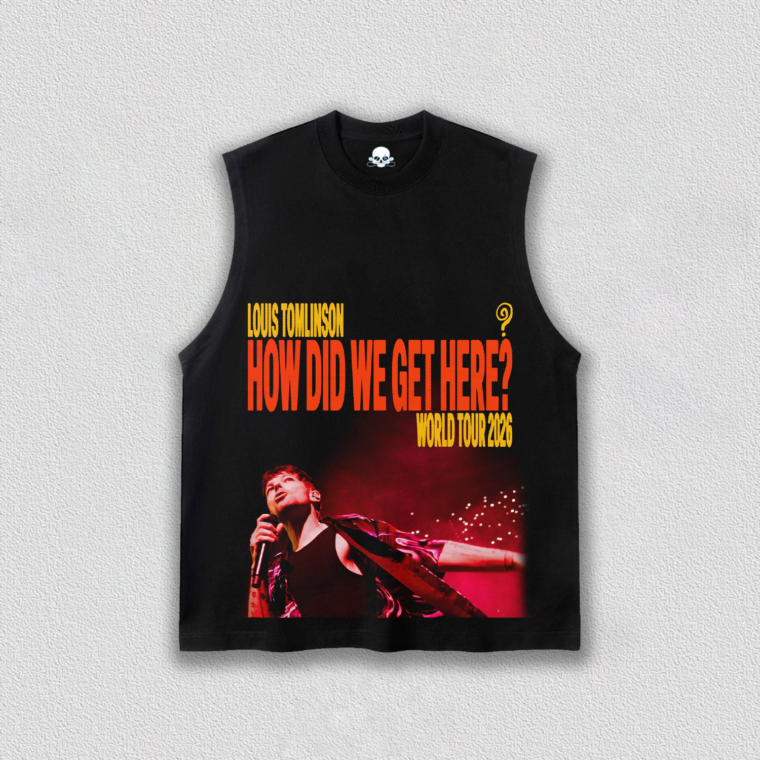 Louis Tomlinson How Did I Get Here tour tee