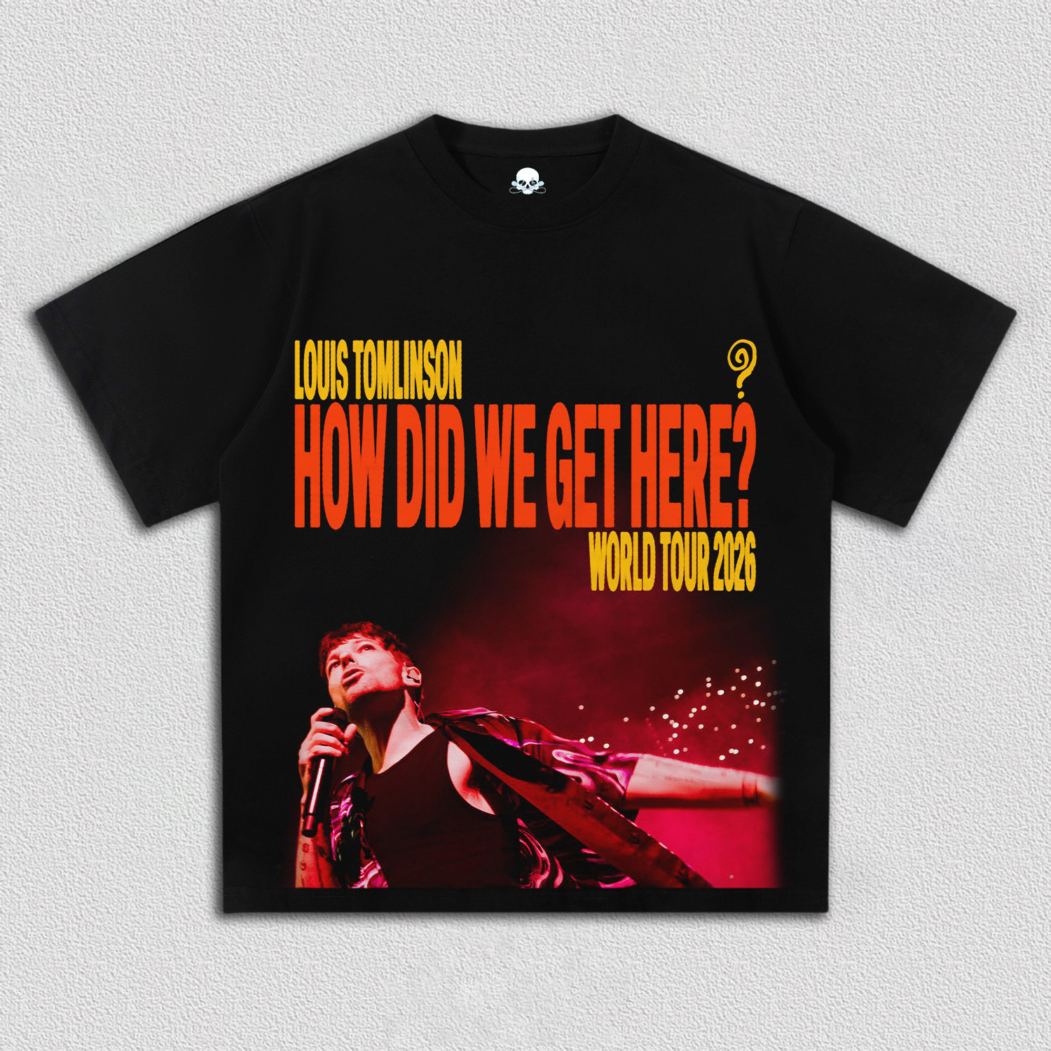 Louis Tomlinson How Did I Get Here tour tee