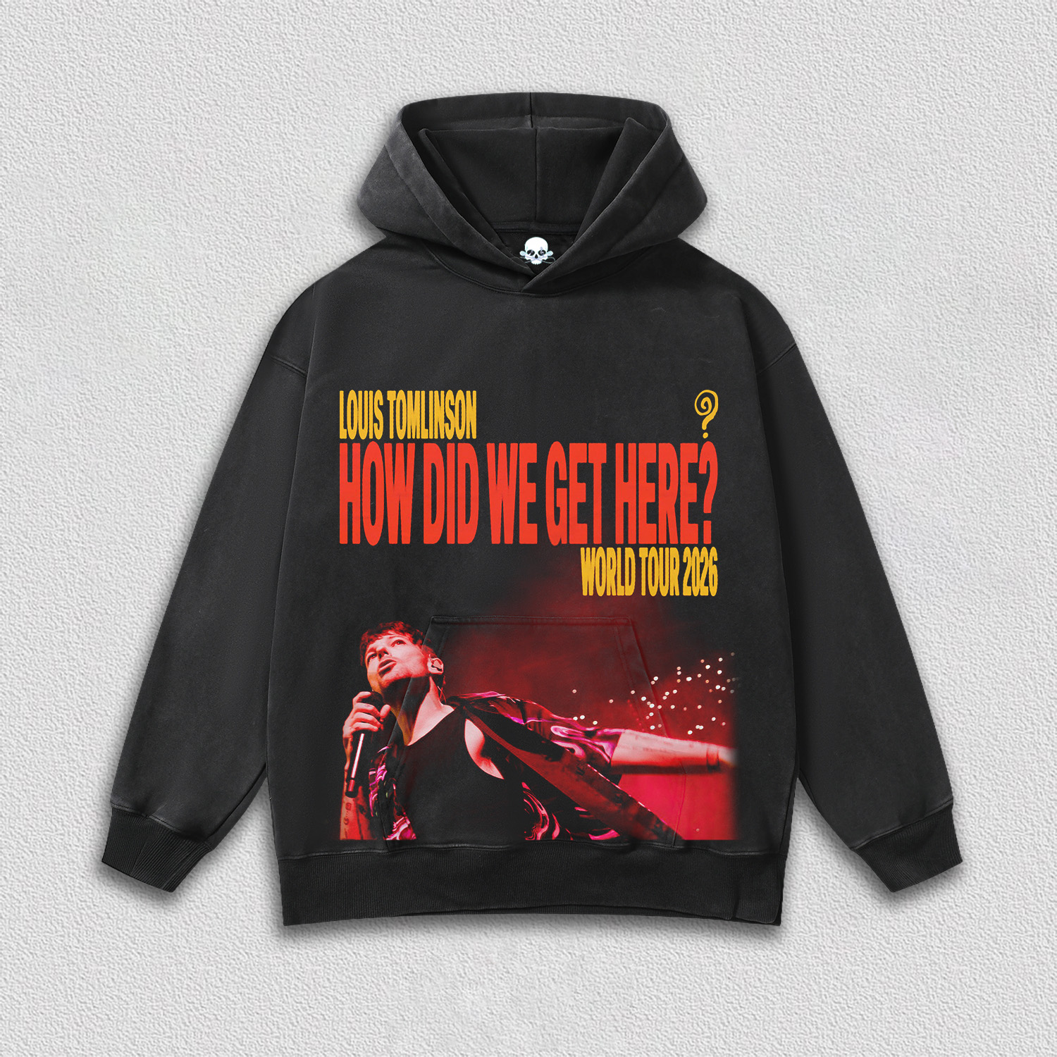 Louis Tomlinson How Did I Get Here tour tee