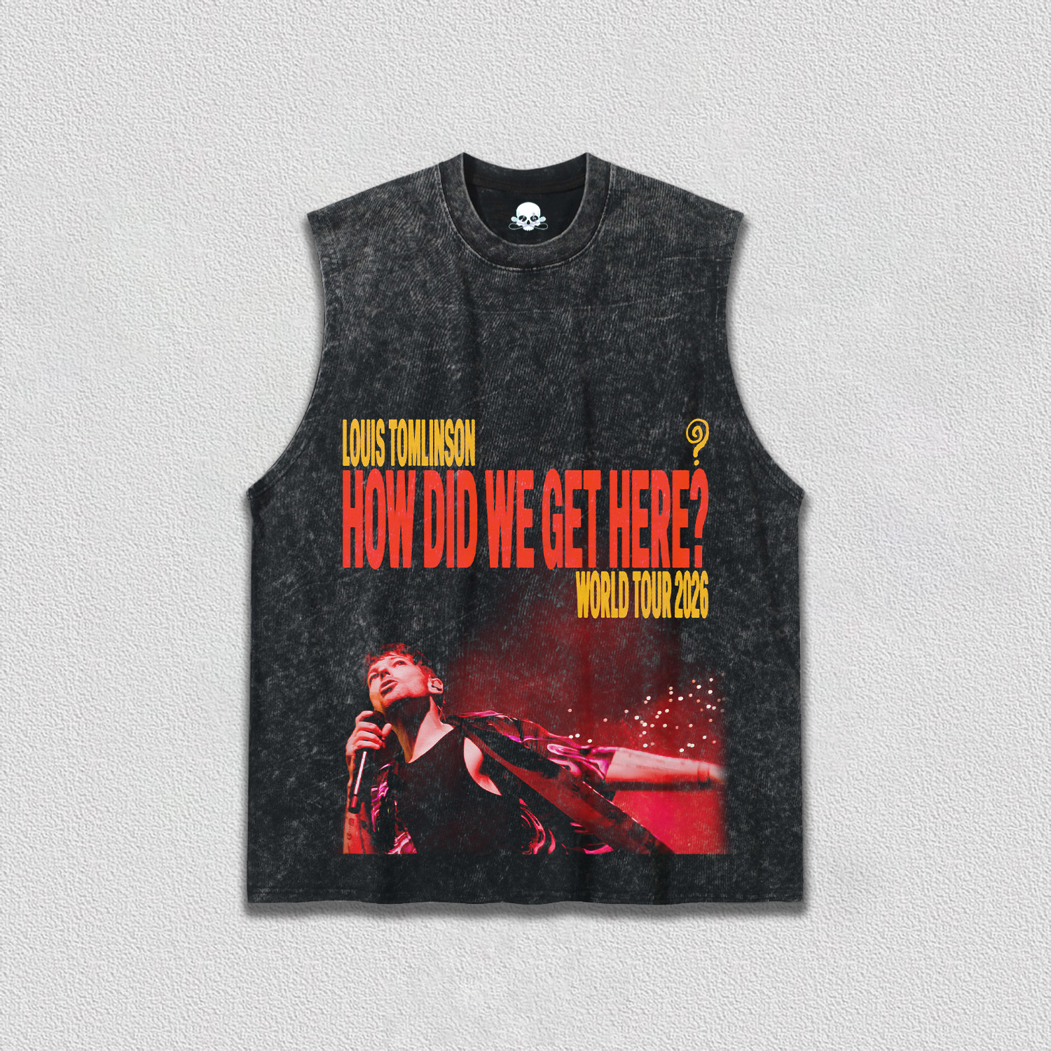 Louis Tomlinson How Did I Get Here tour tee