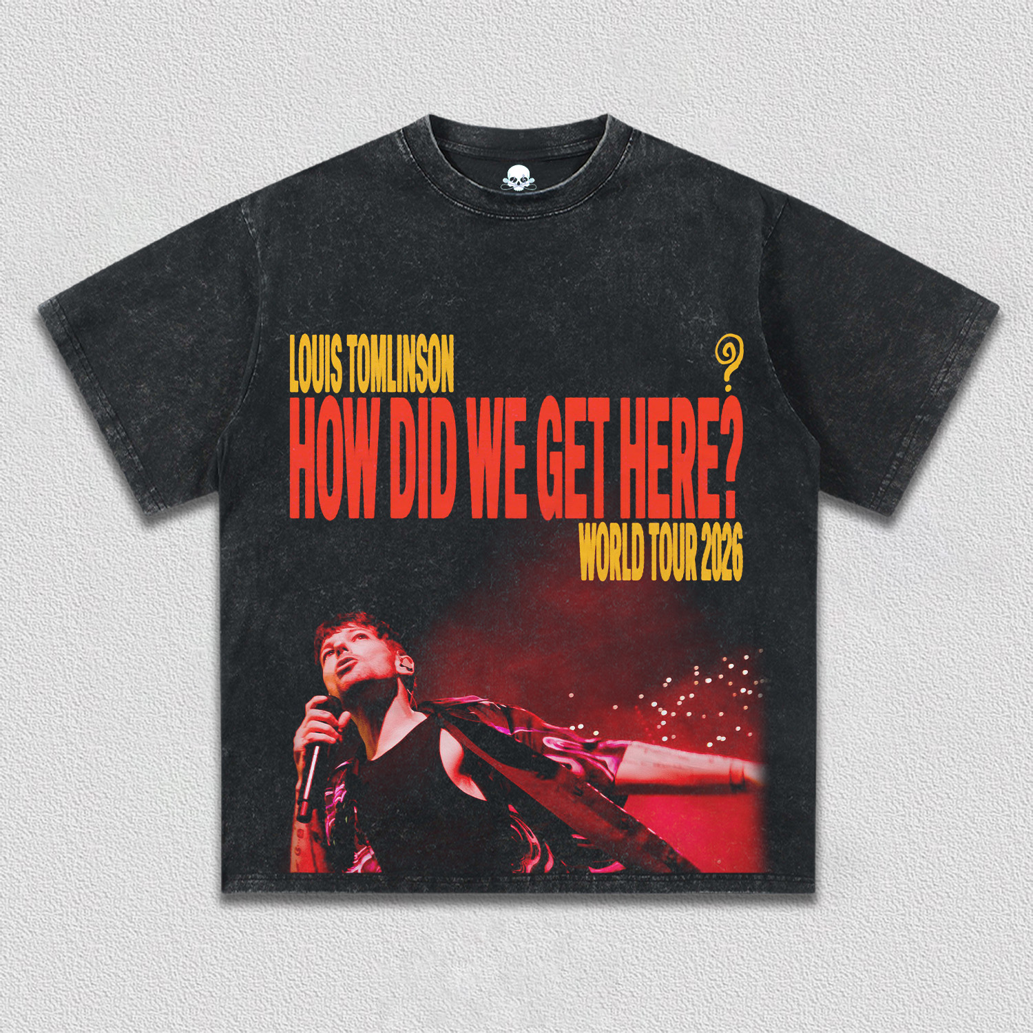 Louis Tomlinson How Did I Get Here tour tee
