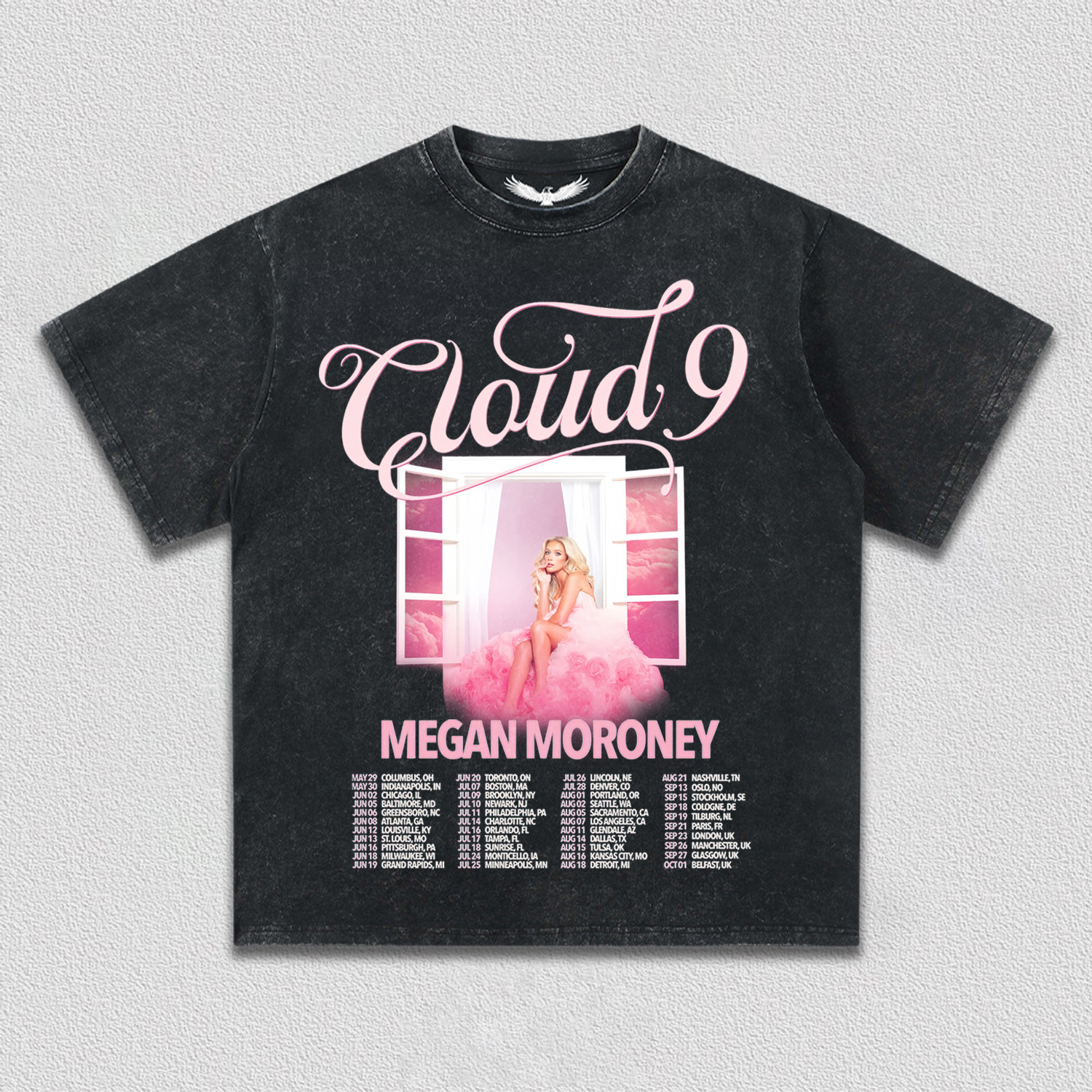 Megan Moroney cloud 9 tee 1.0