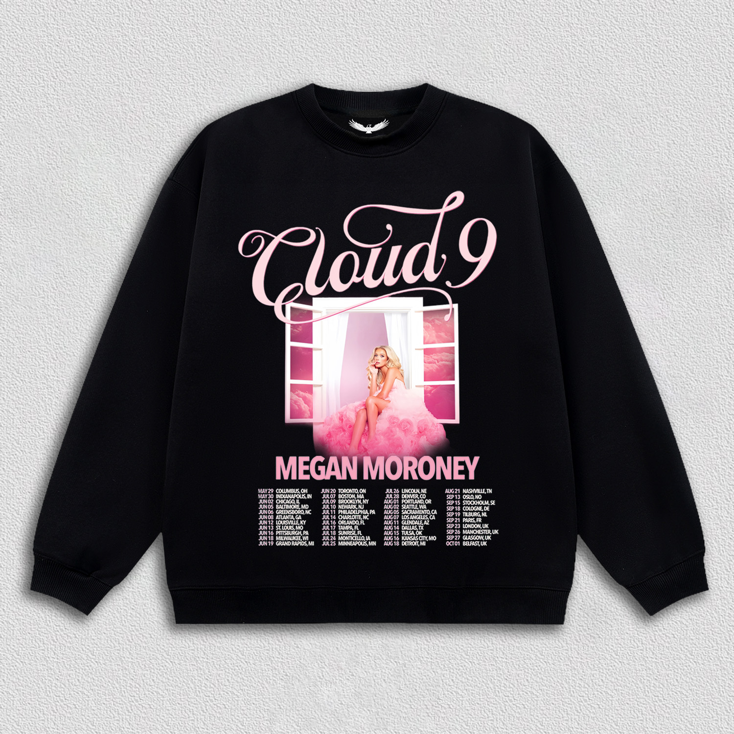Megan Moroney cloud 9 tee 1.0
