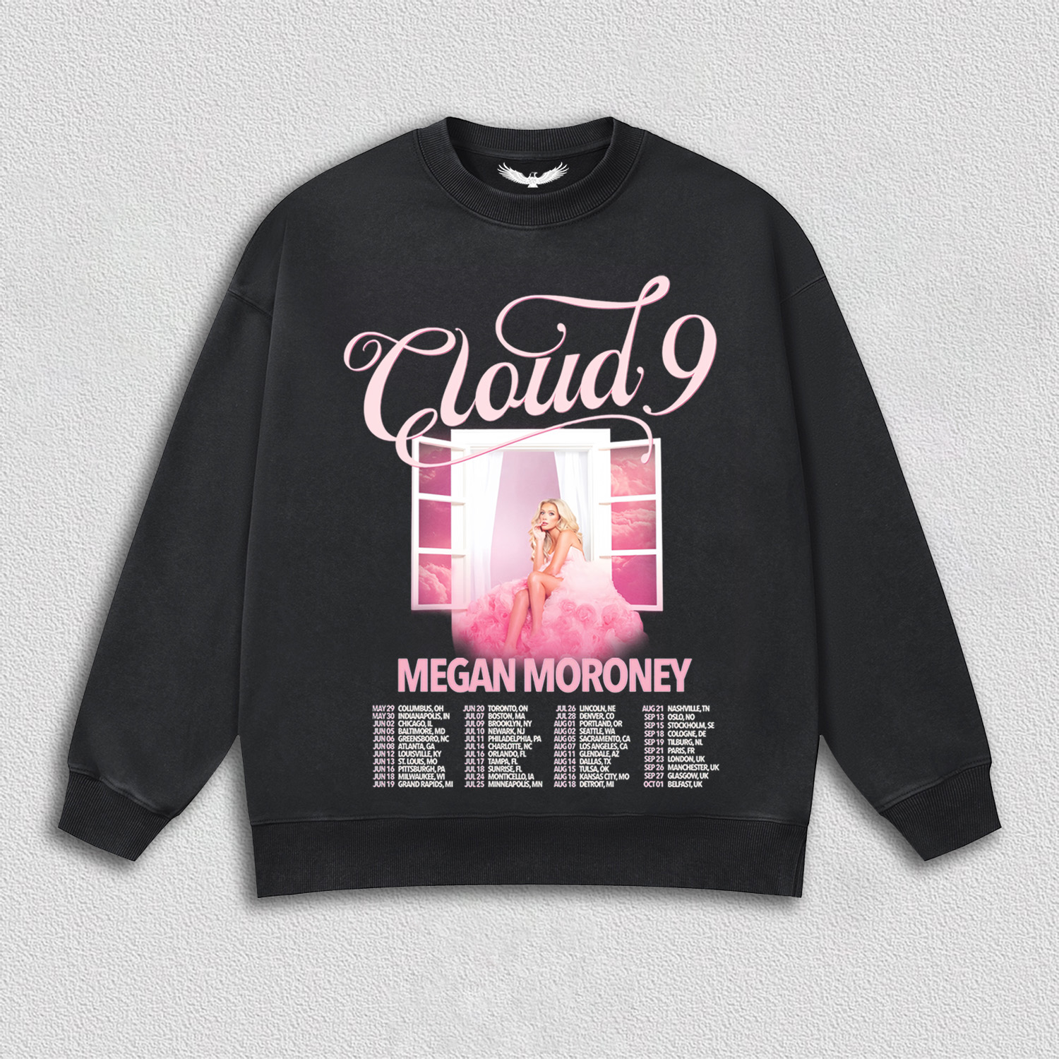 Megan Moroney cloud 9 tee 1.0